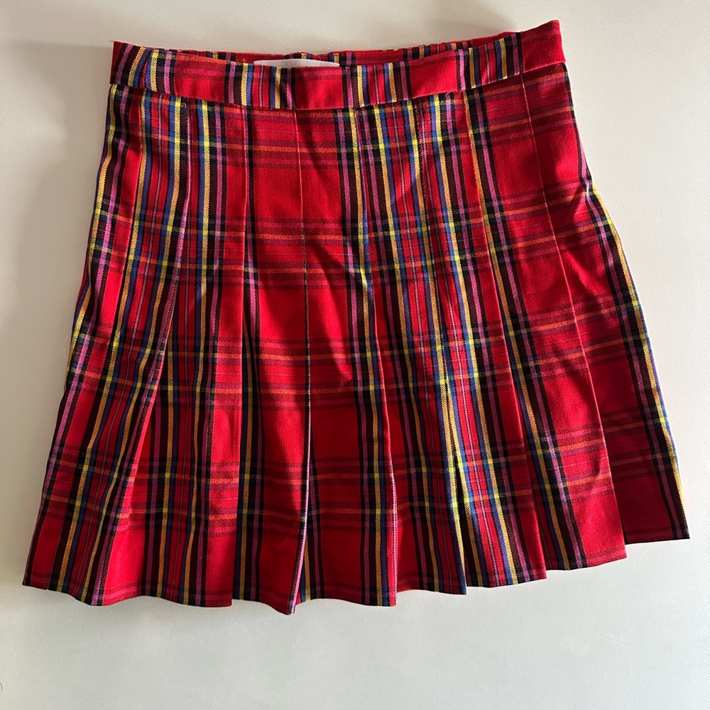 Zara Plaid girls skirt